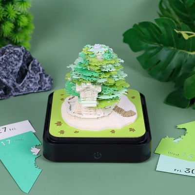 3D Mother Earth Calendar 2026