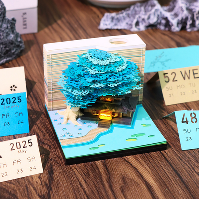 3D Mother Earth Calendar 2026